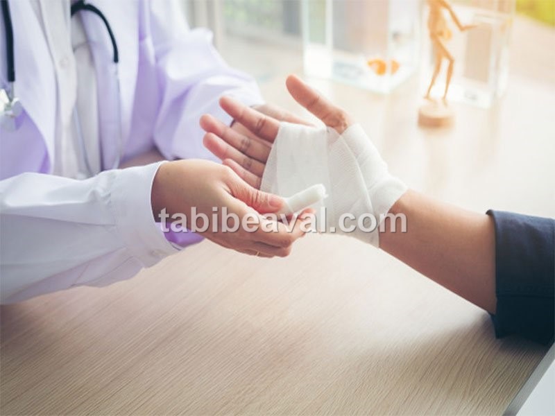 پانسمان زخم در منزل | طبیب اول