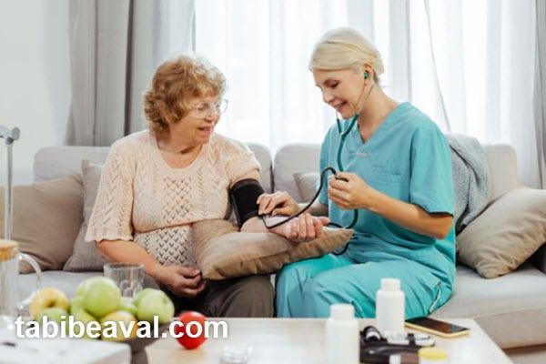 اعزام پزشک خانم در منزل حکیمیه